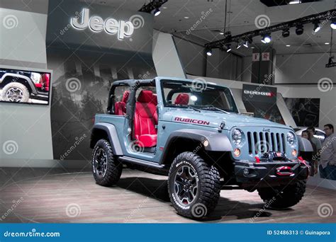 2013 Jeep Wrangler Rubicon 10th Anniversary Edition Editorial Stock Photo - Image of angeles ...