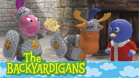 the backyardigans are talking to each other