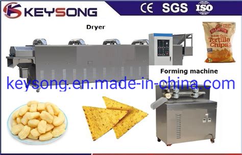 Commercial Corn Chips Doritos Tortilla Chips Making Machine Food