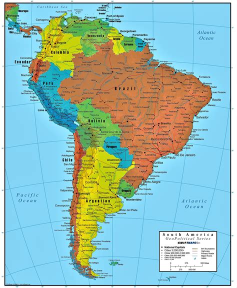 Mapa Suramerica Mapa