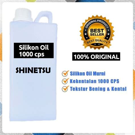 Jual Silikon Oil Murni Shinetsu 1000cps 1liter Shopee Indonesia