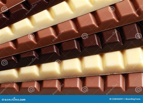 Stack Of Chocolate Stock Image Image Of Sweets Milk 22826659