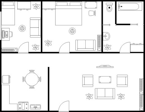 Small Hotel Room Floor Plan | Floor Plan Template