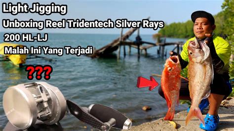 Light Jigging Tridentech Silver Rays 200 HL LJ Dibantai Tridentech