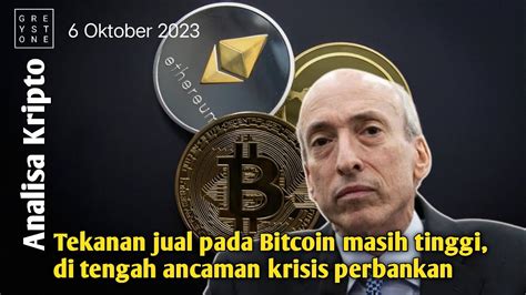 Analisa Pagi Tekanan Jual Pada Bitcoin Masih Tinggi Di Tengah