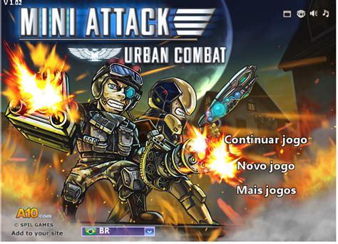 Jogo de tiro Online Ataque Mini Urban Combate