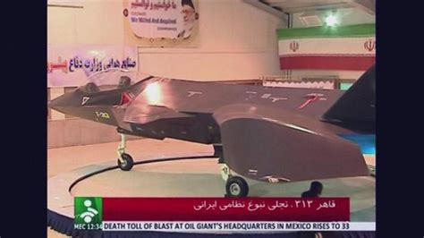 Ahmadinejad Unveils Iranian Stealth Fighter Jet World News Sky News