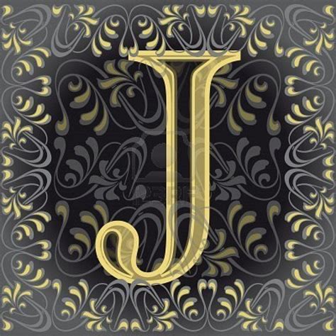 Decorated Letter J Jey Royalty Free Cliparts Vectors And Stock