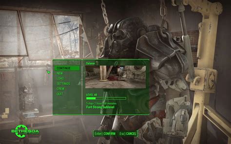 Fallout 4 Main Menu