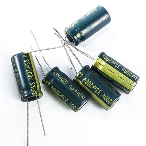 Pcs Jamicon Tf V Uf X Mm Electrolytic Capacitor C