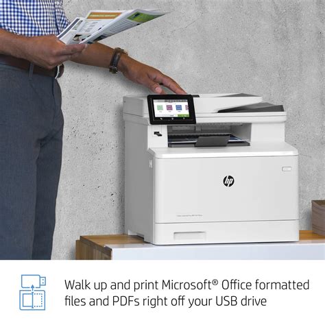 HP Color LaserJet Pro Multifunction M479fdw Wireless Laser Printer With