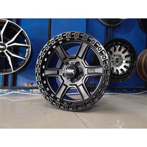 Jual VELG MOBIL HSR WHEEL XTS 01RING 16 PCD 5X114 3 VELG MOBIL SEMI