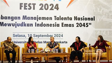 Jadi Tuan Rumah Talent Fest Uns Siap Ikut Mengembangkan Talenta