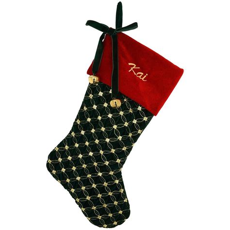 Personalized Velvet Christmas Stockings