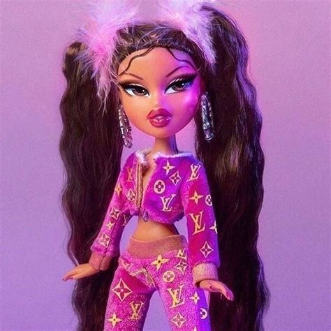 Pin By On Mu Ecas Black Bratz Doll Pastel Pink