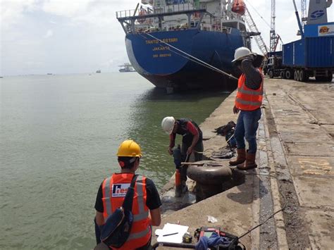 Nondestructive Test Dermaga Pelabuhan Belawan Pt Hesa Laras Cemerlang