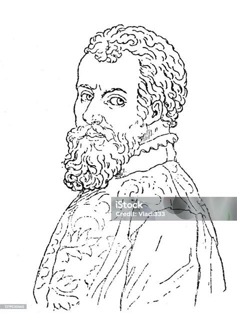 The Andreas Vesalius Portrait A 16thcentury Flemish Anatomist Physician And Author Of One Of The