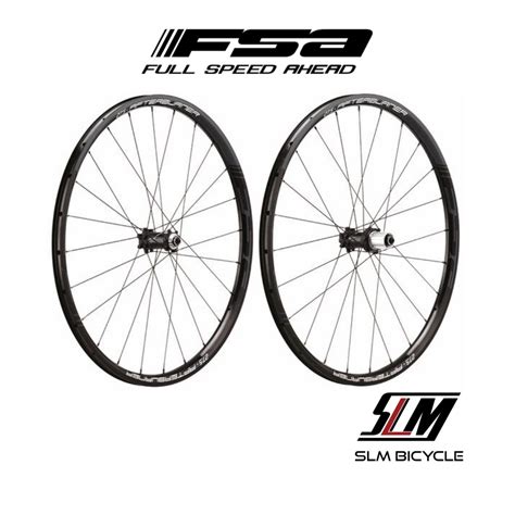 FSA MTB Wheelset Afterburner 27 5 650B Tubeless Ready Black Boost