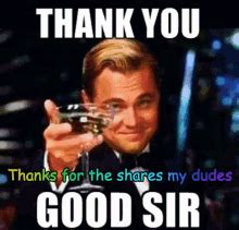 Thank You Good Sir GIFs | Tenor