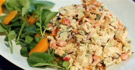 Asian Chicken And Wild Rice Salad Recipe Yummly