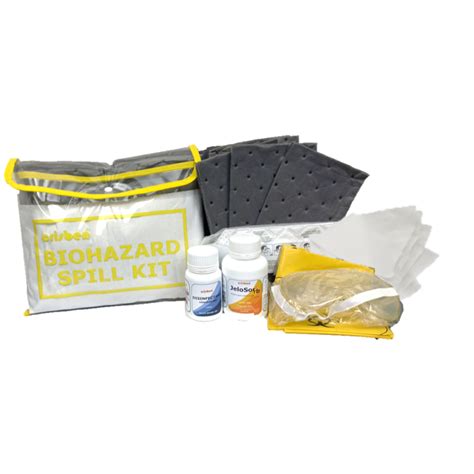 Crisben Skbio Pouch Biohazard Spill Kit Pouch Up To Litres Of