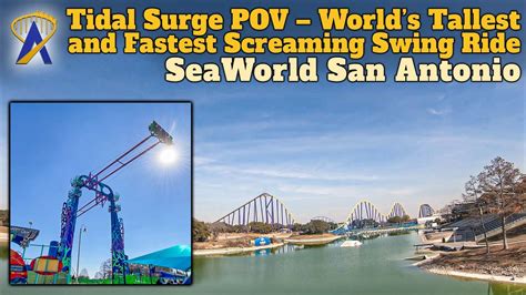 Tidal Surge Pov Worlds Tallest Fastest Screaming Swing Ride At