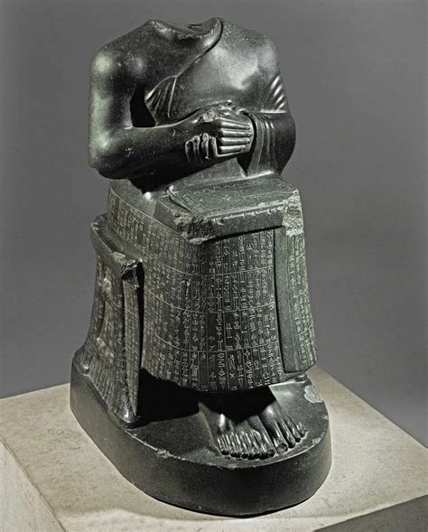 Votive Statue Of Gudea