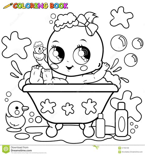 Baby Girl Coloring Pages At Free Printable Colorings