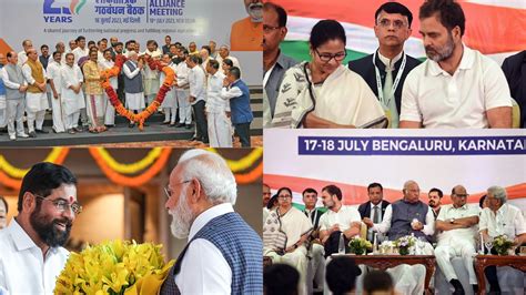 As Nda India Display Show Of Strength These Parties Remained Absent