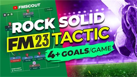 The PERFECT 4 2 3 1 Scores 4 Goals A Game FM23 Best Tactics YouTube