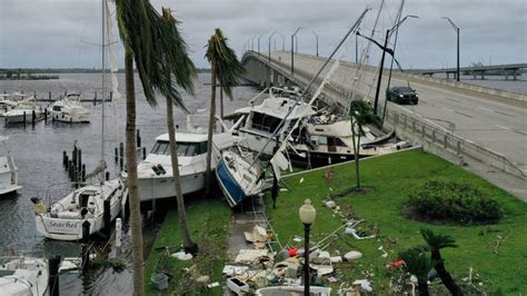 Las Impactantes Imágenes Que Dejó El Paso Del Huracán Ian Por Florida Rcn Radio