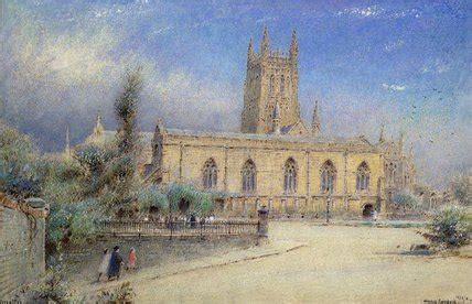 Reprodu Es De Pinturas Catedral De Worcester Por Albert Goodwin