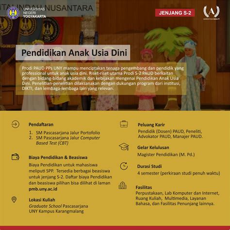 S Pendidikan Anak Usia Dini Pmb Uny