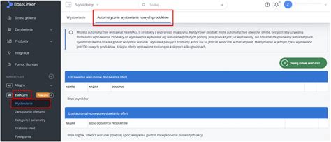 Emag Automatyczne Wystawianie Nowych Produkt W Pomoc Baselinker