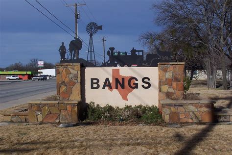 Welcome To Bangs Texas Bangs Is A Small Town In Brown Cou Flickr