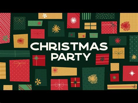 Christmas Party Title Graphic Igniter Media WorshipHouse Media