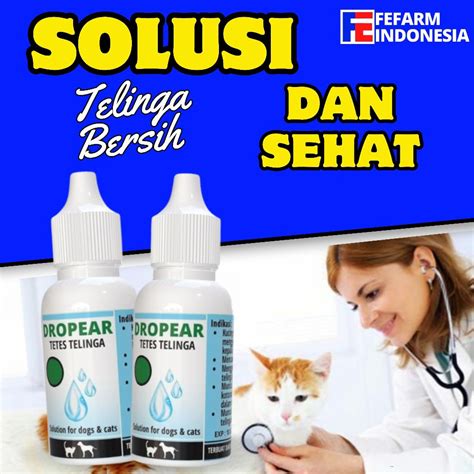 Jual Obat Tetes Telinga Kucing Obat Radang Telinga Kucing Congek Bau