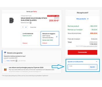 Code Promo Darty Valide En Janvier