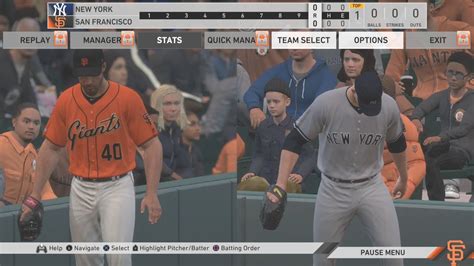 New York Yankees Vs San Francisco Giants MLB The Show 19 Franchise