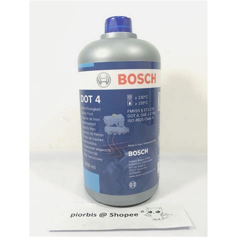 bosch original dot  brake  clutch fluid oil ml shopee malaysia