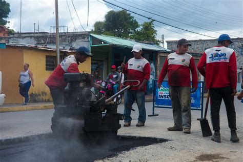 Aplicadas en Guacara más de mil 200 ton de asfalto en primer semestre