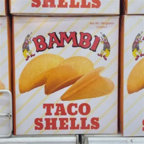 Bambi Taco Shells G Lazada Ph