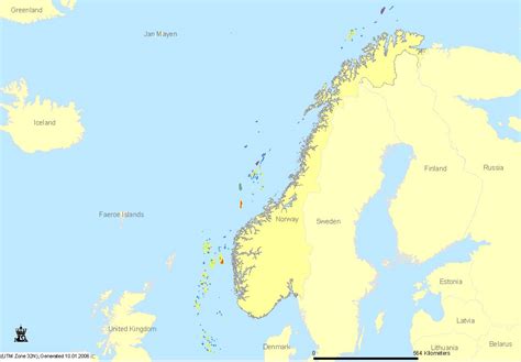 Norwegian Sea Map