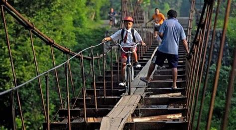 Akses Jalan Menuju Sekolah Paling Berbahaya Di Dunia Citizen