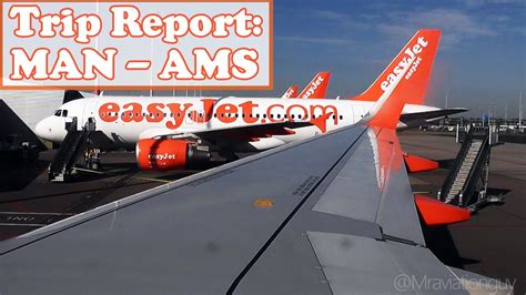 Trip Report Easyjet A320 MAN AMS Manchester To Amsterdam U21831