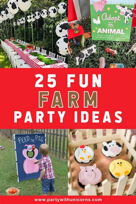 Fun Farm Party Ideas