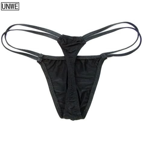 Tanga De Cintura Doble Para Hombre Ropa Interior Sexy Gay Hilo De