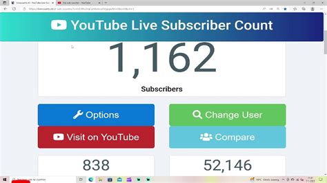 Live Sub Counter Youtube