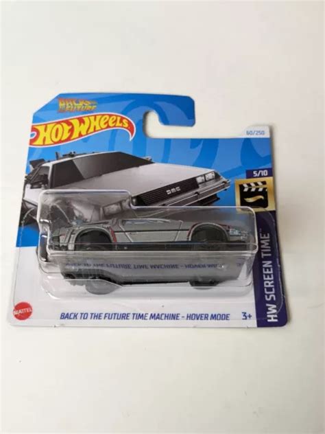 HOTWHEELS BACK TO The Future Time Machine DeLorean Hover Mode HW Tempo