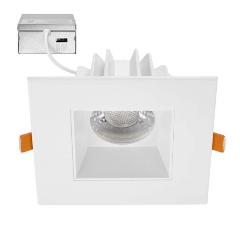 Maxxima 4 In Ultra Thin Recessed Anti Glare LED Downlight Canless IC